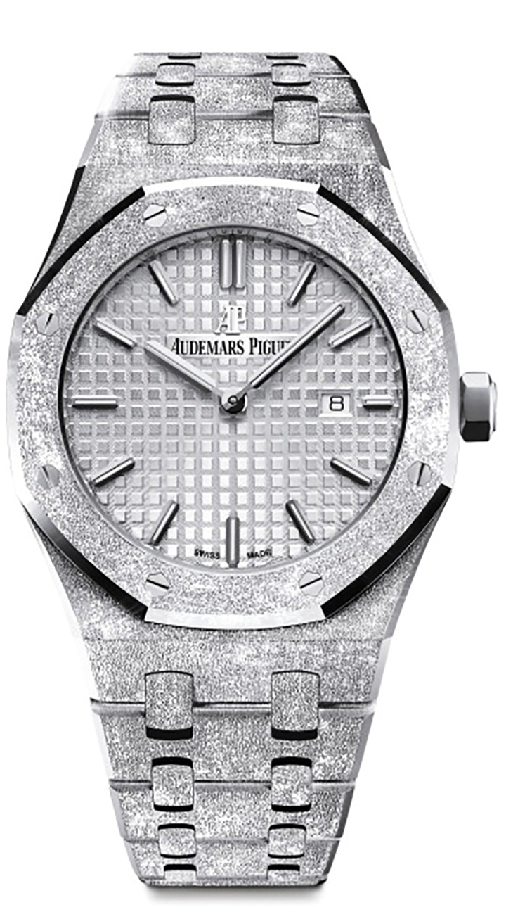 皇家橡樹霜金自動上鍊腕錶